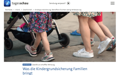 Kindergrundsicherung – Im Gespräch mit SWR / Tagesschau