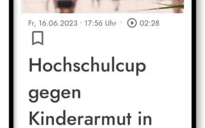 Hochschulcup gegen Kinderarmut